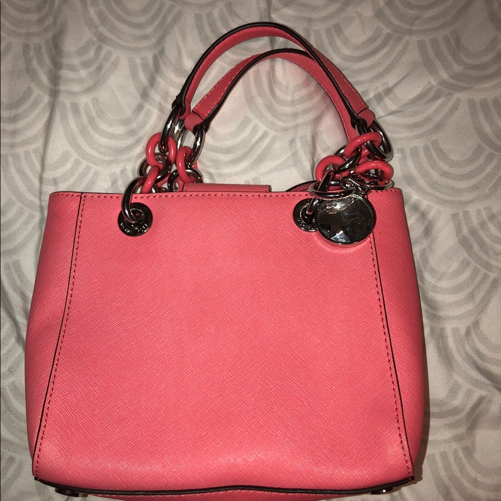 Michael Kors Cynthia Dressy Satchel Bag